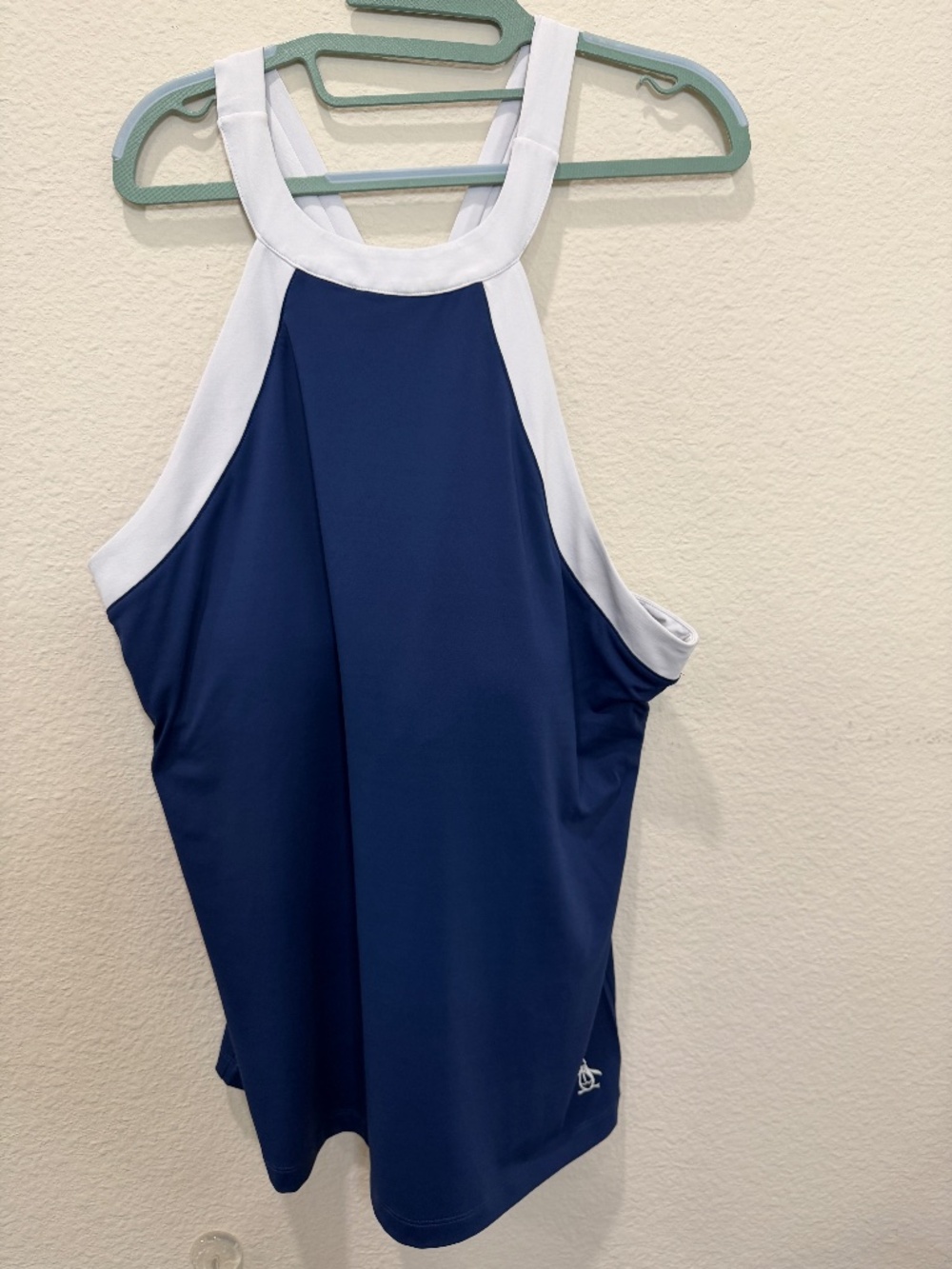 Ladie’s Original Penguin Criss cross Tennis tank top